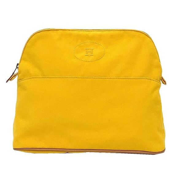 HERMES Yellow Pouch - Picture 1 of 3